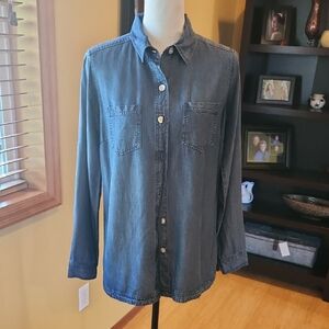 TravelSmith Denim Shirt